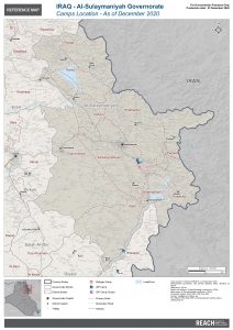 REACH IRQ Map REF Al Sulaymaniyah CampLocation 23DEC2020 A1