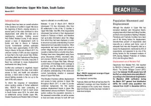 SSD_Situation Overview_Upper Nile_March 2017