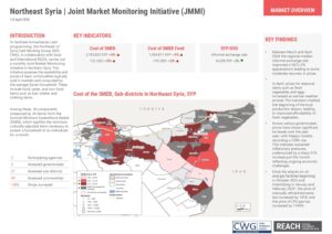 REACH_SYR_CWG_Northeast_Factsheet_JMMI_April_2024