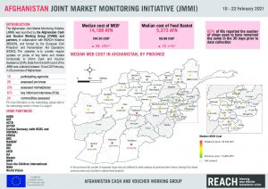 REACH and CVWG Joint Market Monitoring Initiative (JMMI) Situation Overview in Afghanistan_February2021