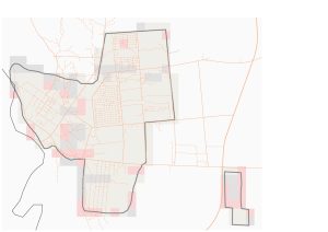 REACH SSD WASH Infrastructure Coverage Map, Bor Town