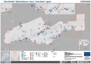 UGA_Map_Bidibidi_Zone 2 Facilities_September 2018