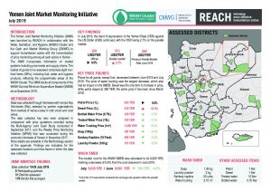 YEM_Situation Overview_JMMI_July 2019