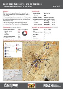 NER_HCR_Factsheet_Profil Site de Déplacés_Commune de Gueskerou_Garin Dogo (Guessere)_Mars 2017
