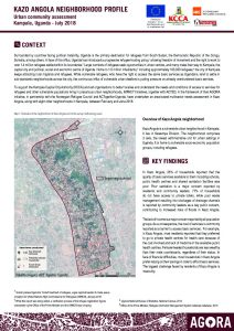 AGORA_UGA_Profile_Kazo Angola Neighborhood_July 2018
