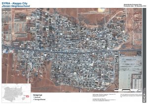 REACH SYR map Aleppp City - Jibreen neighbourhood 30 December 2016
