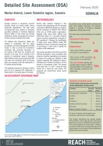DSA III Factsheet Marka, Somalia - February 2020