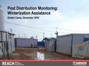 JOR_Presentation _Zaatari Winterization PDM_December 2016