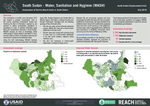 REACH_SSD_Factsheet_Assessment of Hard-to-Reach Areas WASH_July 2019