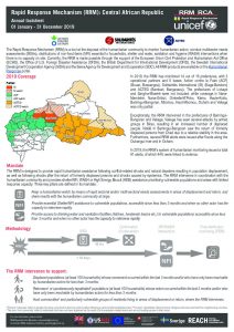 Rapid Response Mechanism (RRM), Central African Republic – 2019 Annual Factsheet (EN)