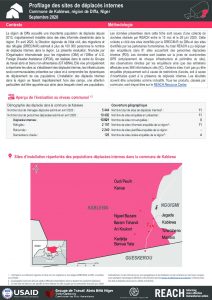 Profilage des sites de déplacés internes dans la commune de Kablewa, région de Diffa, Niger - Septembre 2020