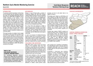 Northern Syria Market Monitoring Exercise - March - Factsheet