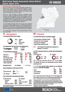 UGA_Factsheet_MSNA Hoima District_August 2018