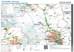 South Sudan - Flood Impact Water Points Koch County (October 2025)
