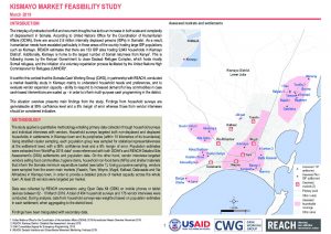 SOM_Situation Overview_Kismayo Market Feasibility Study_March 2019