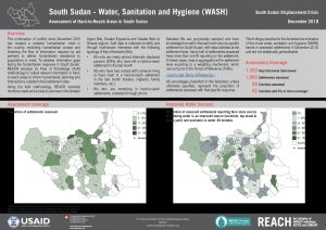 REACH_SSD_Factsheet_Assessment of Hard-to-Reach Areas WASH_December 2018