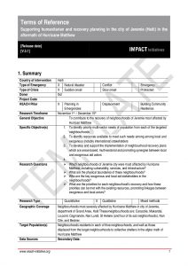 HTI_Terms of Reference_Urban Assessment_November 2016