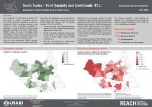 REACH_SSD_Factsheet_Assessment of Hard-to-Reach Areas FSL_June 2018