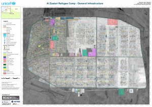 JOR_Al Zaatari Refugee Camp General Infrastructure Map_Jun 2013