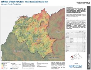 Ouham Pende, CAR (Flood Risk Map 26JUNE2020)