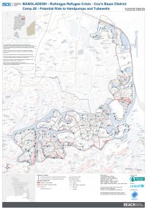 Bangladesh - Cox's Bazar - Camp 2E Potential Flood and Landslide Risk to Water Points