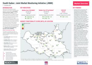 REACH South Sudan - Factsheet Joint Market Monitoring Initiative (JMMI) November 2025