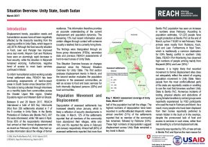 SSD_Situation Overview_Unity State_March 2017
