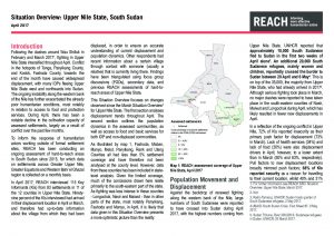 SSD_Situation_Overview_UpperNile_April2017