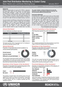 JOR_Factsheet_PDM4Q_UNHCR Gas Assistance_January 2017