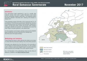 SYR_Sub-district factsheets_Rural Damascus_November 2017
