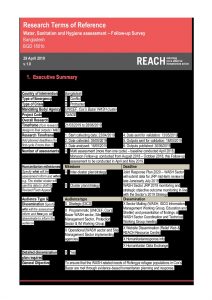 REACH_BGD_ToR_UNICEF_WASH Household Assessment_follow up_May 2019