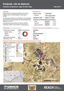 NER_HCR_Factsheet_Profil Site de Déplacés_Commune de Gueskerou_Kindjandi_Mars 2017