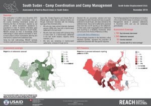 REACH_SSD_Factsheet_Assessment of Hard-to-Reach Areas CCCM_November 2018