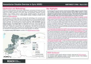Humanitarian Situation Overview in Northwest Syria – March 2021