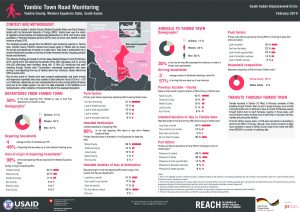 SSD_Factsheet_Yambio Road Monitoring_February 2019