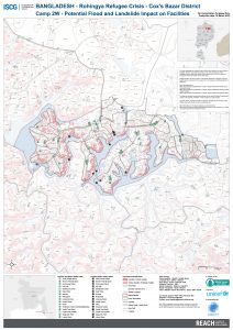 Bangladesh - Cox's Bazar - Camp 2W Potential Flood and Landslide Risk to Facilities
