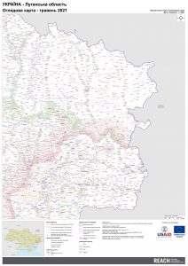 REACH UKR Map REF Luhanska OverviewMap 01JUNE2021 A0 UA
