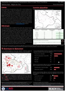 REACH BFA Humanitarian Situation Monitoring Est Mai 2020