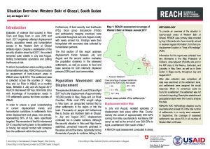 SSD_Situation Overview_ Western Bahr el Ghazal_July-August 2017