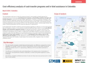 REACH Colombia Cost-efficiency analysis, SO (05-2026)