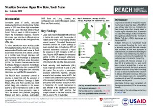 Upper Nile State Situation Overview, South Sudan - Quarter 3 2019