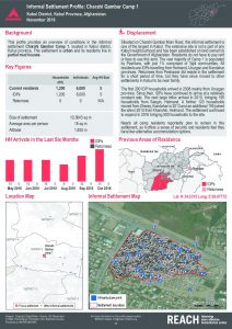 afg_factsheet_Charahi Qamber Camp 1_November 2016