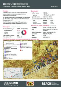 NER_HCR_Factsheet_Profil Site de Déplacés de Boudouri_Juillet 2017