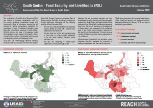 SSD_Factsheet_Assessment of Hard-to-Reach Areas FSL_January 2018