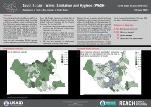 Assessment of Hard to Reach Areas WASH February 2020