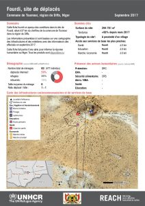 NER_Factsheet_Profil Site de Déplacés de Fourdi_Septembre 2017