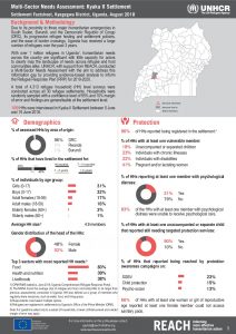 UGA_Factsheet_MSNA Kyaka II Settlement_August 2018