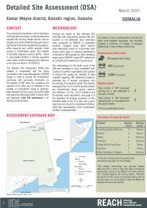 REACH SOM Factsheet DSA Xamar Weyne March 2021