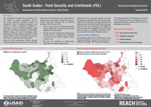 REACH_SSD_Factsheet_Assessment of Hard-to-Reach Areas FSL_January 2019