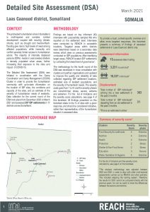 REACH SOM Factsheet DSA Laas Caanood March 2021